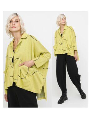 ALEMBIKA Ozai N Ku Ilias Oversized cardigan sz 1 S 6/8